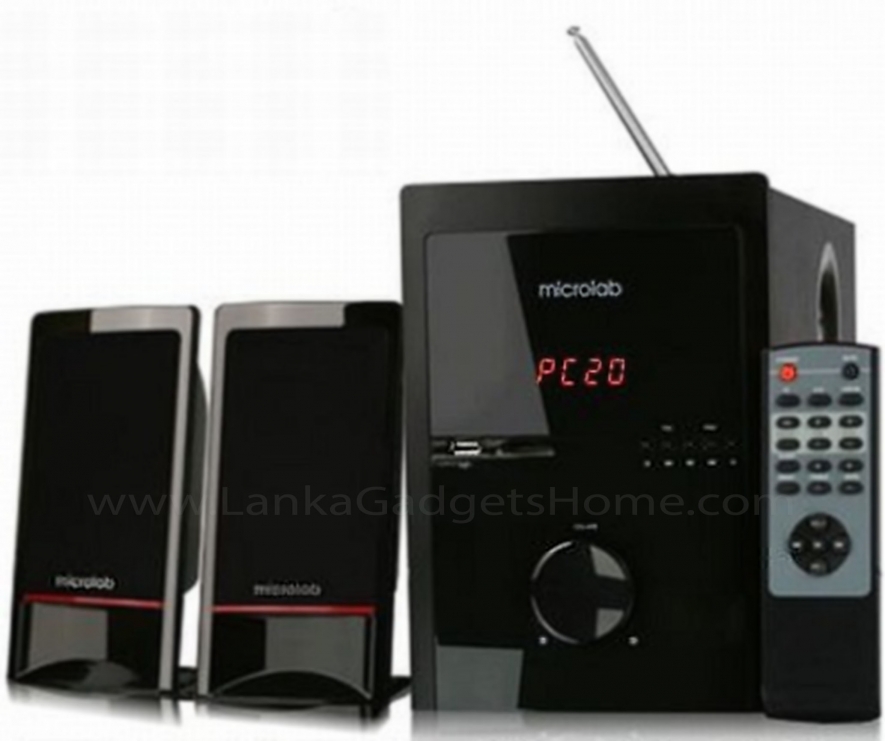 Microlab Sub Woofer M700U FM USB SD Remote | LankaGadgetsHome | +94 778