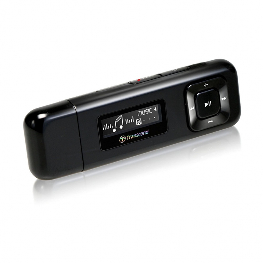 Voice Recorder Mp3 Music Player FM Radio Flash Drive Transcend MP330 ...